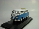  Volkswagen T1 Samba Microbus 1962 Blue 1:43 Lucky Die Cast 